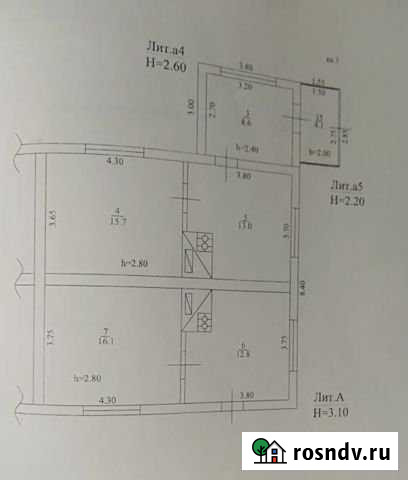Дом 62 м² на участке 10 сот. на продажу в Вознесенской Вознесенская - изображение 1