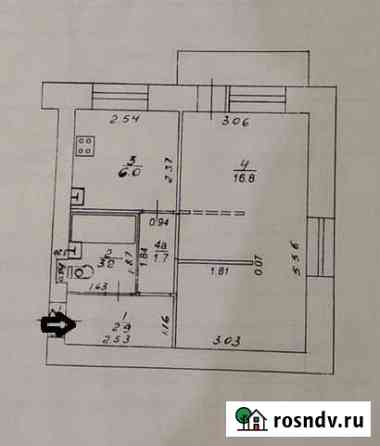 1-комнатная квартира, 30.6 м², 3/4 эт. на продажу в Кирове Киров