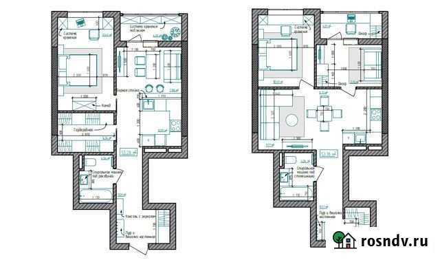 Квартира со свободной планировкой, 53.6 м², 7/22 эт. на продажу в Ростове-на-Дону Ростов-на-Дону - изображение 1