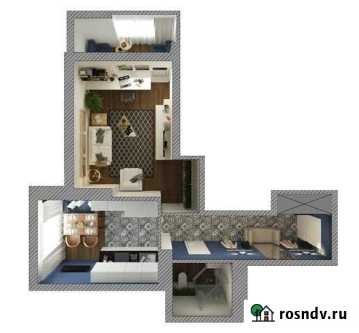 1-комнатная квартира, 47 м², 8/12 эт. на продажу в Ялте Ялта - изображение 1