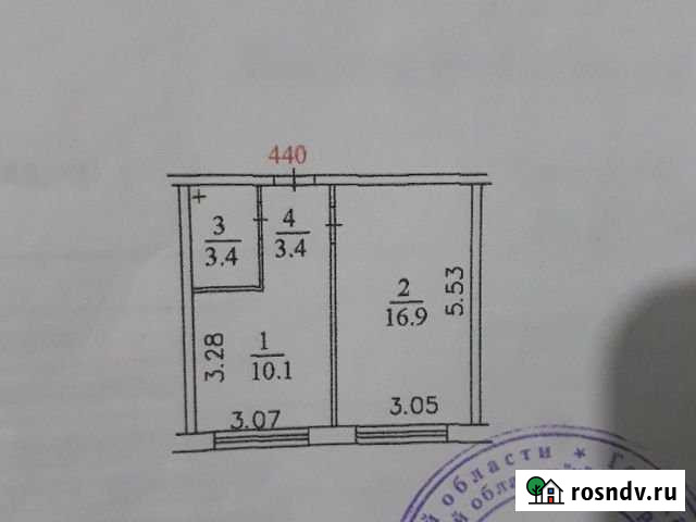 1-комнатная квартира, 34 м², 4/9 эт. на продажу в Кемерово Кемерово - изображение 1