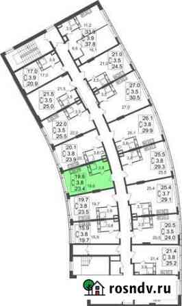 Квартира-студия, 23.4 м², 13/17 эт. на продажу в Королеве Королев