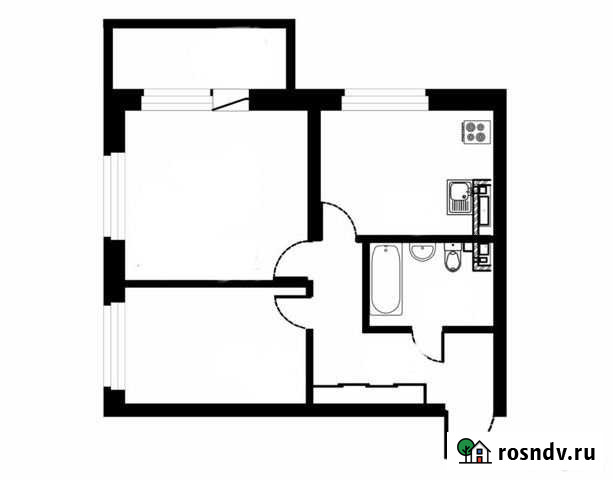 2-комнатная квартира, 56 м², 7/24 эт. на продажу в Казани Казань - изображение 1