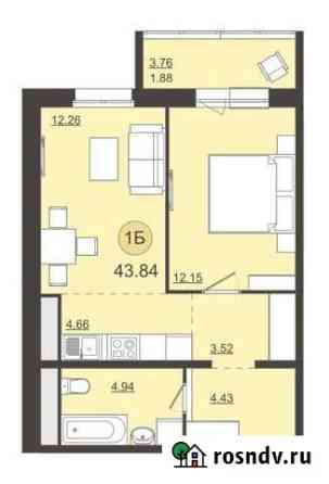 1-комнатная квартира, 42 м², 4/4 эт. на продажу в Сургуте Ханты-Мансийского АО Сургут