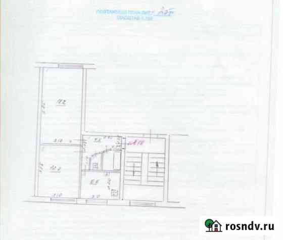 2-комнатная квартира, 44.4 м², 2/2 эт. на продажу в Сызрани Сызрань