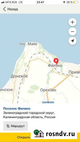 Участок ИЖС 12 сот. на продажу в Донском Калининградской области Донское - изображение 1