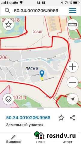 Участок СНТ, ДНП 12 сот. на продажу в Песках Московской области Пески - изображение 1