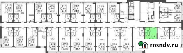 Квартира-студия, 25.2 м², 8/17 эт. на продажу в Королеве Королев - изображение 1
