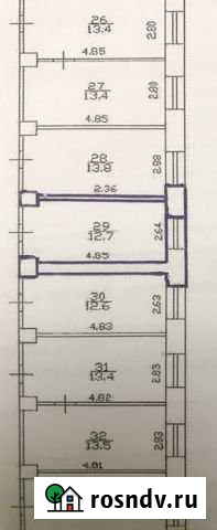 Комната 12.7 м² в > 9-ком. кв., 1/3 эт. на продажу в Санкт-Петербурге Санкт-Петербург - изображение 1