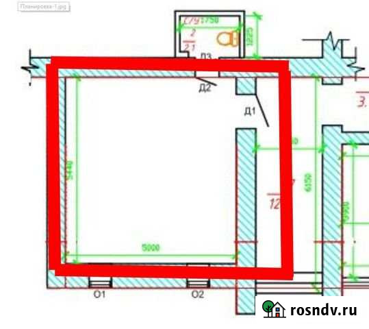 Сдам помещение свободного назначения, 34.00 кв.м. Воронеж - изображение 1