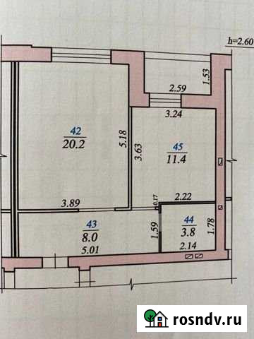 1-комнатная квартира, 44 м², 1/10 эт. на продажу в Самаре Самара - изображение 1