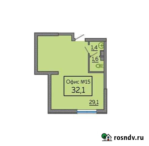 Помещение свободного назначения, 32.1 кв.м. Новороссийск - изображение 1