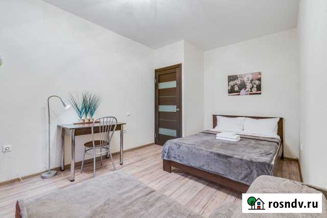 1-комнатная квартира, 38 м², 12/22 эт. в аренду посуточно в Пушкине Пушкин - изображение 1