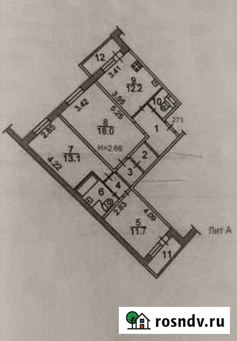 3-комнатная квартира, 74.1 м², 2/15 эт. на продажу в Сергиевом Посаде Сергиев Посад - изображение 1
