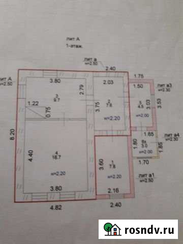Дом 47 м² на участке 20 сот. на продажу в Орловском Орловский - изображение 1
