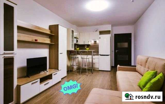 Квартира-студия, 22 м², 3/4 эт. в аренду на длительный срок в Хабаровске Хабаровск - изображение 1