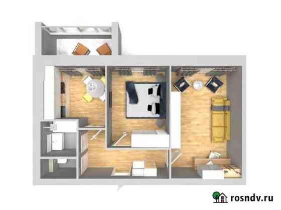 2-комнатная квартира, 50.7 м², 4/5 эт. на продажу в Высокой Горе Высокая Гора