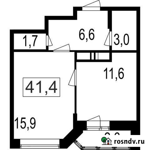 2-комнатная квартира, 38.8 м², 7/7 эт. на продажу в Мытищах Мытищи - изображение 1