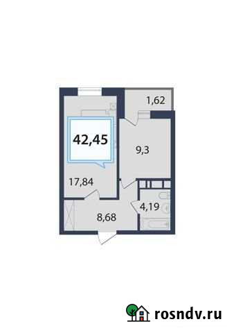 1-комнатная квартира, 42.5 м², 4/7 эт. на продажу в Динской Динская - изображение 1