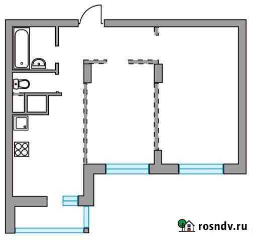 2-комнатная квартира, 53.7 м², 20/23 эт. на продажу в Долгопрудном Долгопрудный