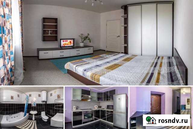 1-комнатная квартира, 60 м², 7/14 эт. в аренду посуточно в Новосибирске Новосибирск - изображение 1