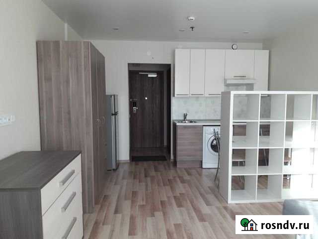 Квартира-студия, 27 м², 7/16 эт. в аренду на длительный срок в Санкт-Петербурге Санкт-Петербург - изображение 1