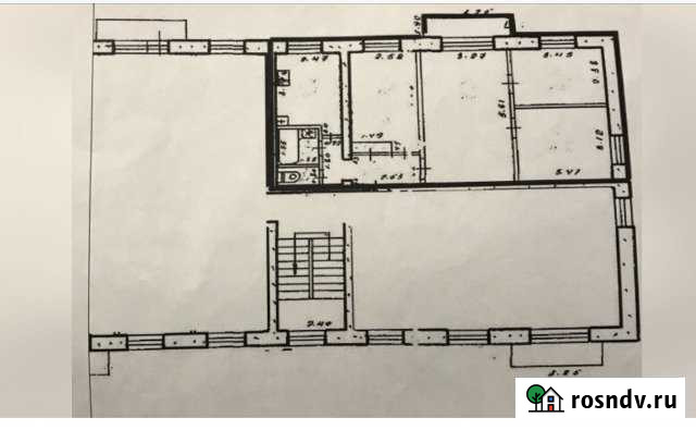 4-комнатная квартира, 64.4 м², 2/4 эт. на продажу в Елизово Елизово - изображение 1