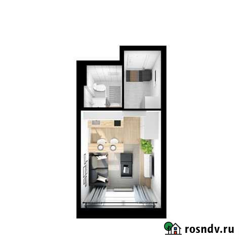 Квартира-студия, 18.9 м², 3/14 эт. на продажу в Москве Москва - изображение 1