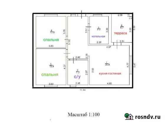 Дом 100 м² на участке 6.5 сот. на продажу в Березовом Краснодарского края Березовый