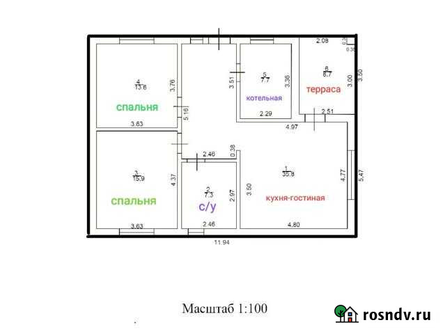 Дом 100 м² на участке 6.5 сот. на продажу в Березовом Краснодарского края Березовый - изображение 1