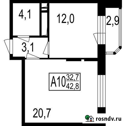2-комнатная квартира, 40 м², 5/7 эт. на продажу в Мытищах Мытищи - изображение 1