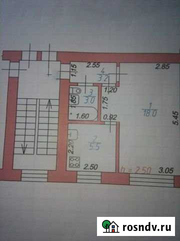 1-комнатная квартира, 30 м², 2/5 эт. на продажу в Саранске Саранск - изображение 1