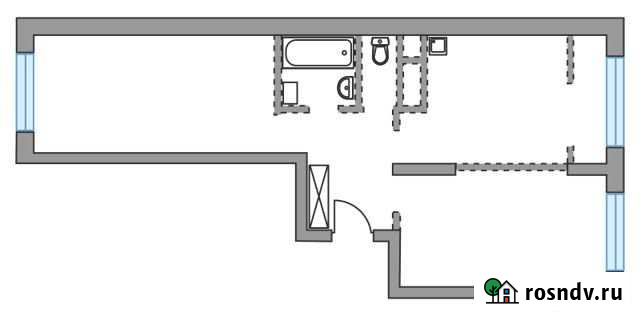 2-комнатная квартира, 55 м², 15/24 эт. на продажу в Балашихе Балашиха - изображение 1