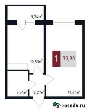 1-комнатная квартира, 34.8 м², 2/12 эт. на продажу в Новороссийске Новороссийск