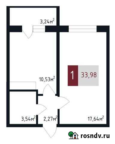 1-комнатная квартира, 34.8 м², 2/12 эт. на продажу в Новороссийске Новороссийск - изображение 1