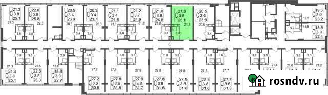 Квартира-студия, 25.1 м², 15/17 эт. на продажу в Королеве Королев - изображение 1