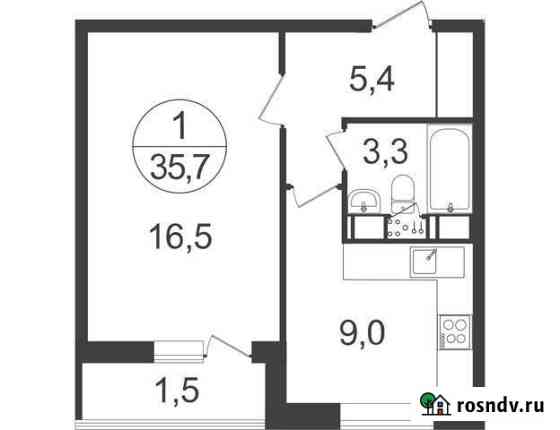 1-комнатная квартира, 35.7 м², 10/22 эт. на продажу в Балашихе Балашиха
