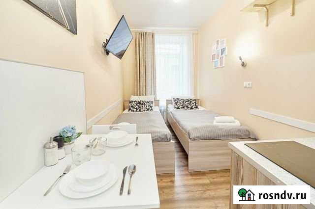 Квартира-студия, 15 м², 2/5 эт. в аренду посуточно в Санкт-Петербурге Санкт-Петербург - изображение 1