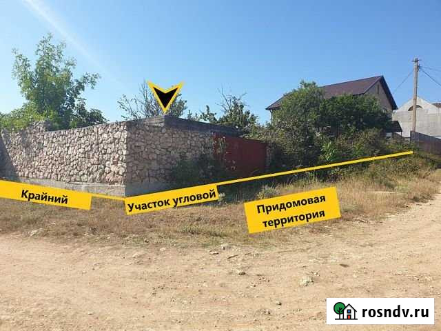 Участок СНТ, ДНП 8 сот. на продажу в Севастополе Севастополь - изображение 1