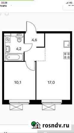 1-комнатная квартира, 36 м², 15/25 эт. на продажу в Люберцах Люберцы