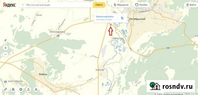 Участок промназначения 790 сот. на продажу в Бавлах Бавлы - изображение 1