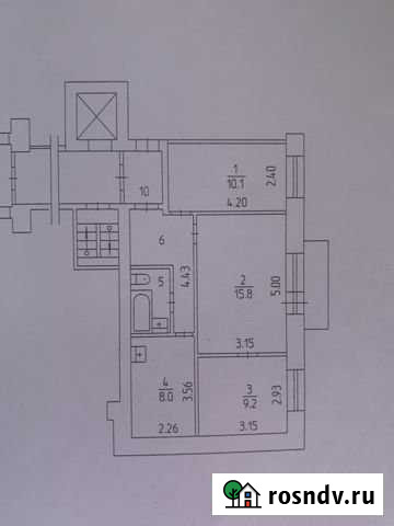 3-комнатная квартира, 53 м², 2/9 эт. на продажу в Перми Пермь - изображение 1