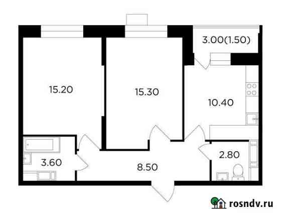 2-комнатная квартира, 57.3 м², 9/13 эт. на продажу в Пушкино Пушкино