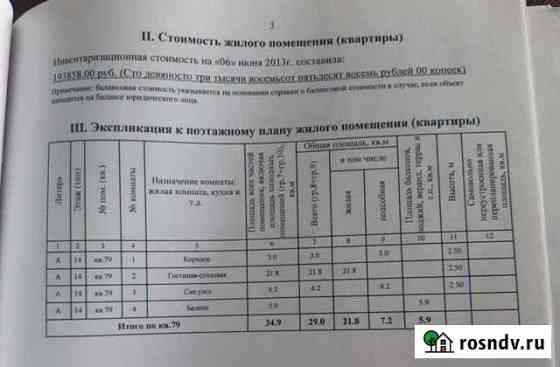 Квартира-студия, 35 м², 14/20 эт. на продажу в Красноярске Красноярск