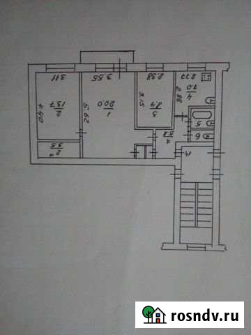 3-комнатная квартира, 63.8 м², 4/5 эт. на продажу в Камышине Камышин - изображение 1