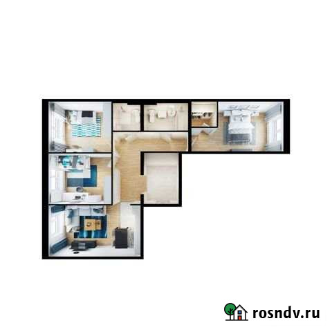 3-комнатная квартира, 87.4 м², 7/15 эт. на продажу в Балашихе Балашиха - изображение 1