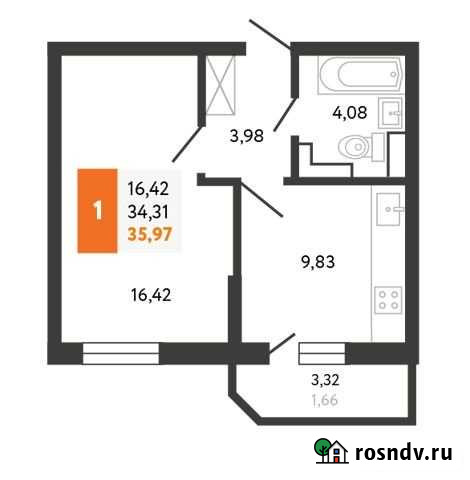 1-комнатная квартира, 36 м², 3/25 эт. на продажу в Новороссийске Новороссийск - изображение 1