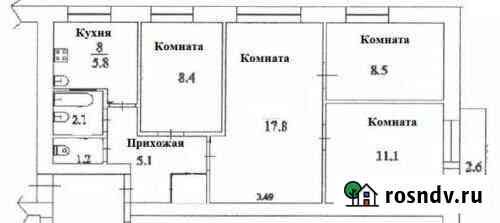 4-комнатная квартира, 57 м², 5/5 эт. на продажу в Рубцовске Рубцовск