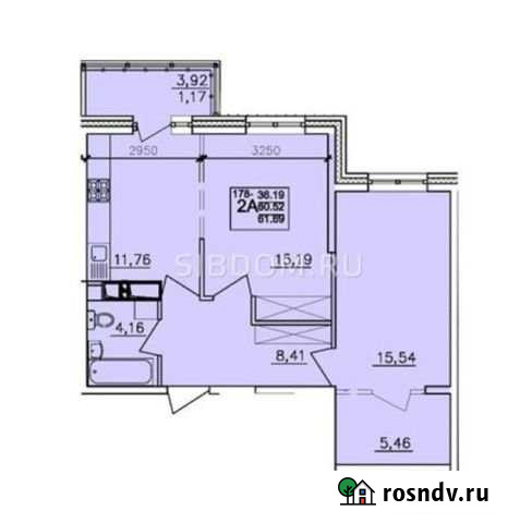 3-комнатная квартира, 68 м², 1/16 эт. на продажу в Иркутске Иркутск - изображение 1