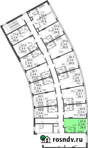 Квартира-студия, 25.2 м², 5/17 эт. на продажу в Королеве Королев - изображение 1